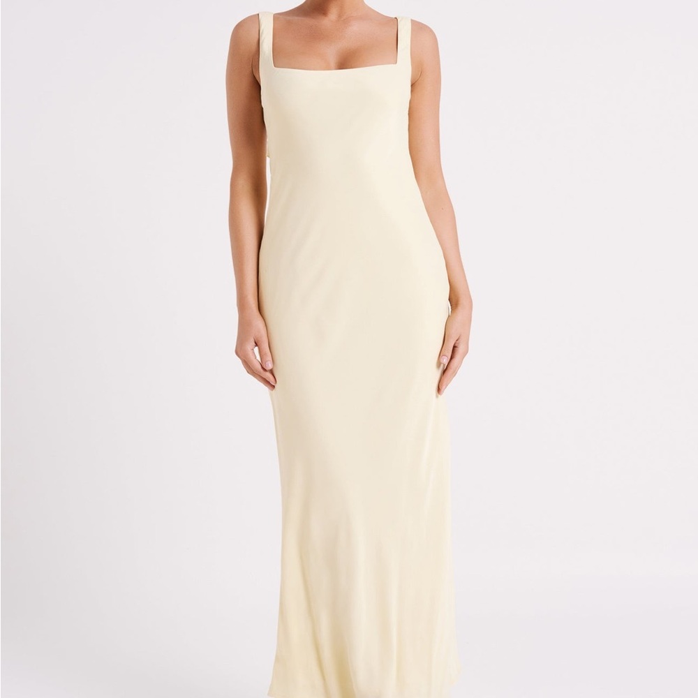 COPY - Meshki Ensley light yellow dress